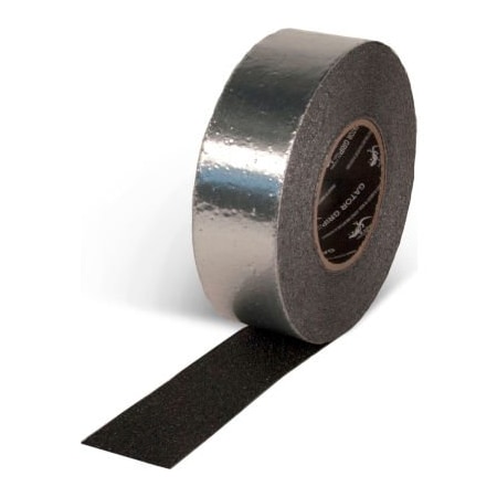 Top Tape And Label Gator Grip Foil Backed Conformable Anti-Slip Tape, Black, 6"W x 60'L Roll, SG4106AL SG4106AL